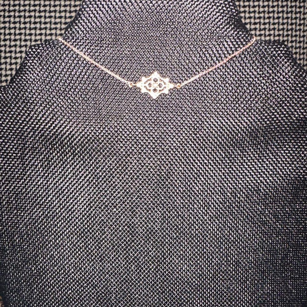 Kendra Scott Rose Gold Pendant Necklace